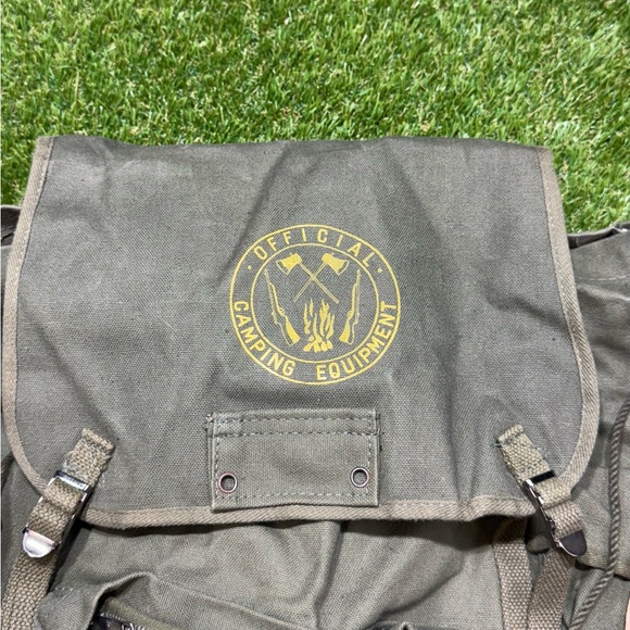 Vintage BSA Boy Scouts Of America Backpack Official Camping Equipment - Picture 3 of 9